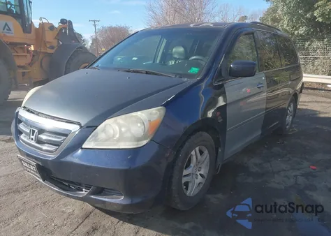 2007 Honda Odyssey Ex from USA, damaged, VIN 5FNRL38457B089275